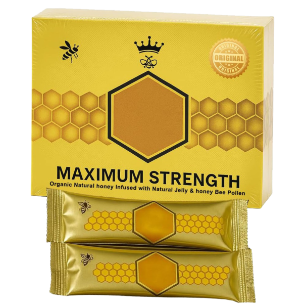 Royal Honey (100% Original) Maximum Strength – Natural Energy Vitality & Stamina Support