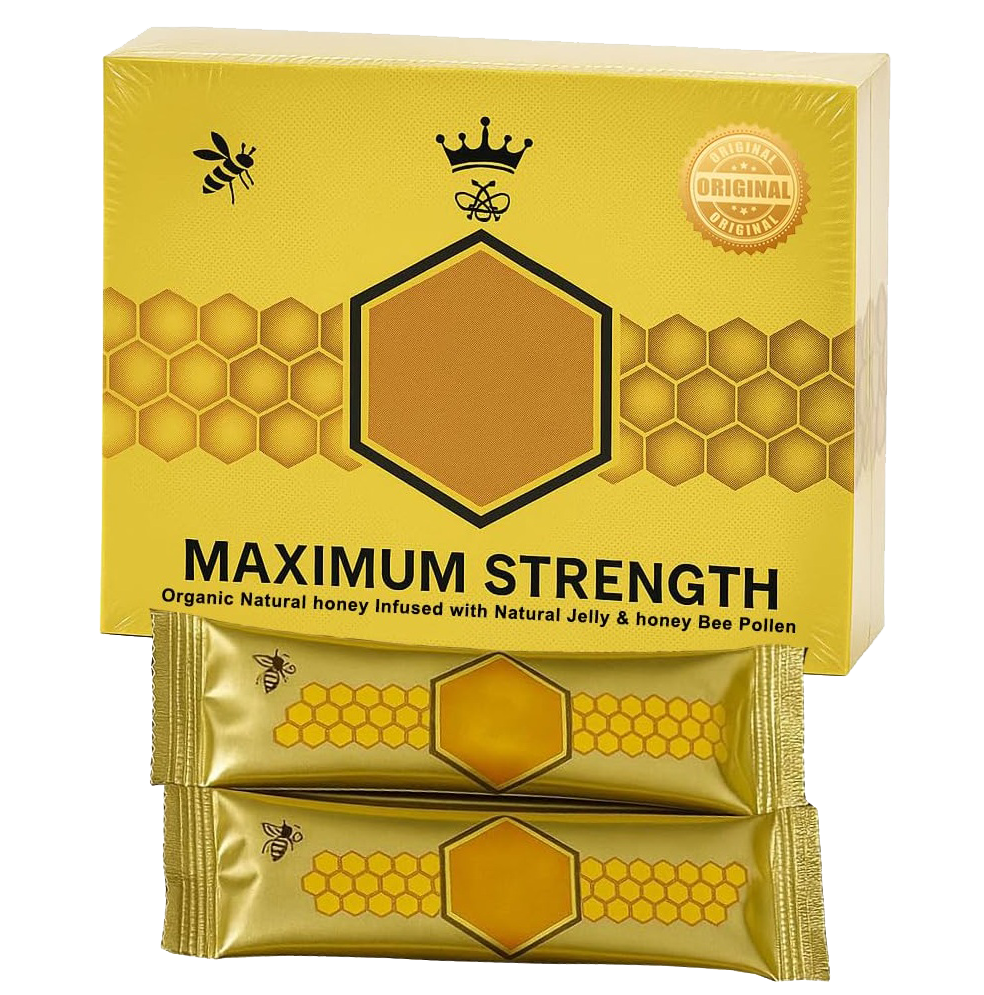 Royal Honey (100% Original) Maximum Strength - Natural Energy Vitality & Stamina Support